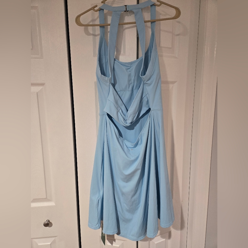 Halara Cinderella Blue Tennis Dress L *NEW* - Picture 4 of 10